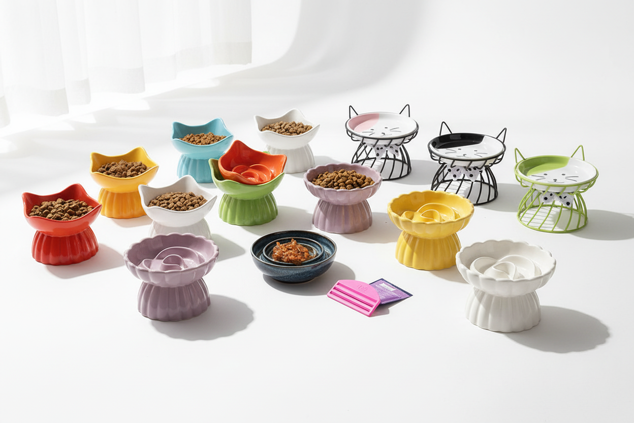 Cat Feeding & Bowls