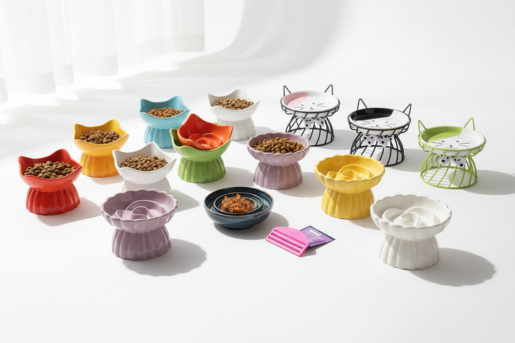 Cat Feeding & Bowls