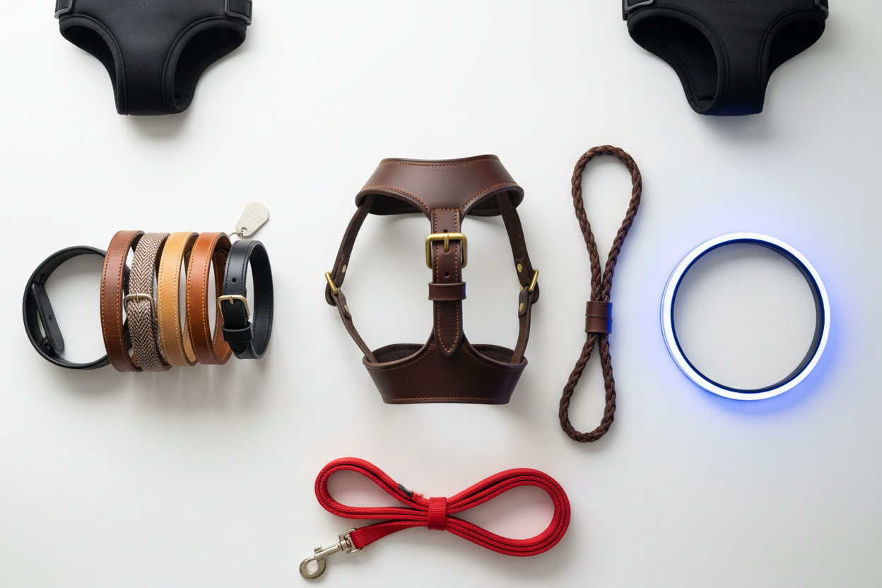 Collars, Leads & Harnesses