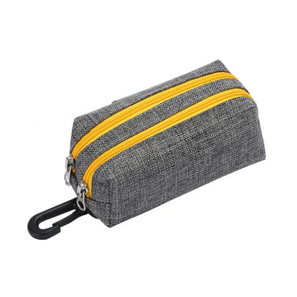 Dog Poop Bag Dispenser Storage Bag - Walking Waste Carrier