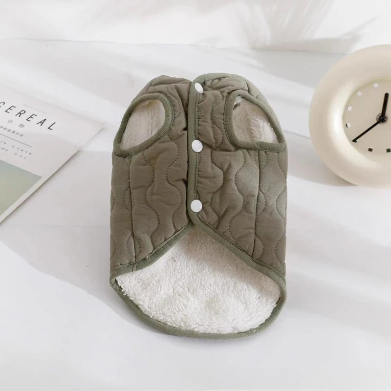 Dog Winter Vest Coat – Warm Padded Jacket with D-Ring