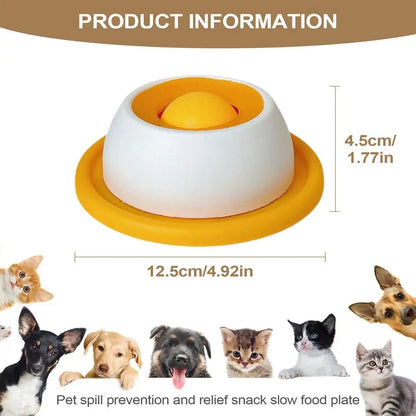 Interactive Dog Feeding Puzzle Toy - Slow Feeder & Boredom Relief for Puppies