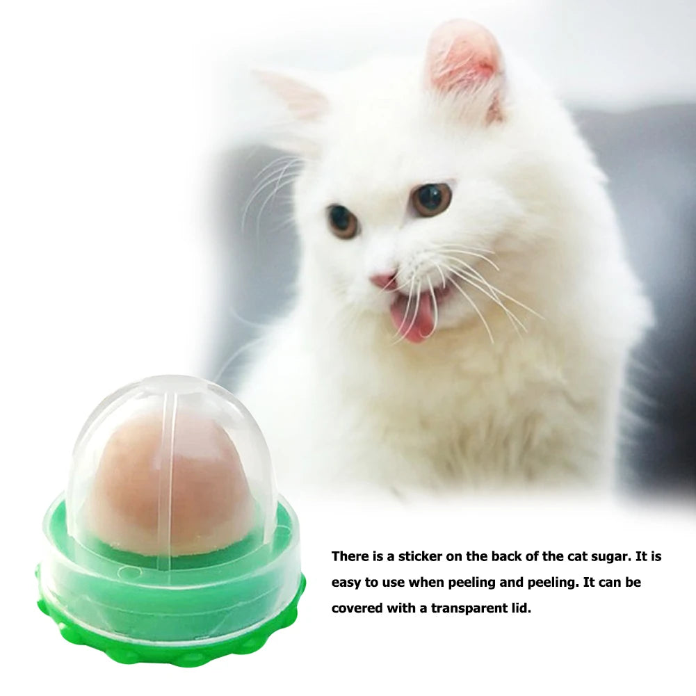 Cat Catnip Licking Candy – Fish Gel Energy Ball Snack to Boost Hydration
