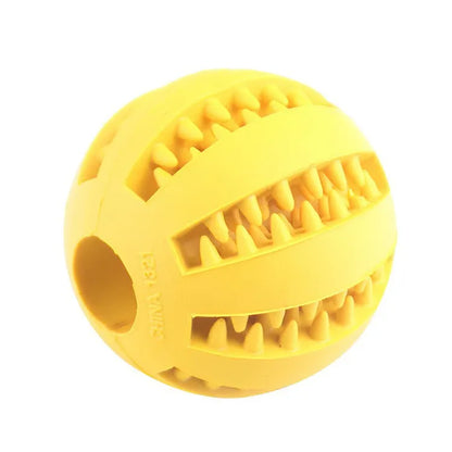 Dog Treat Feeder Chew Ball - Tooth Cleaning & Non-Toxic