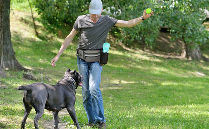 Dog Treat Training Pouch - Hands-Free Waist Bag