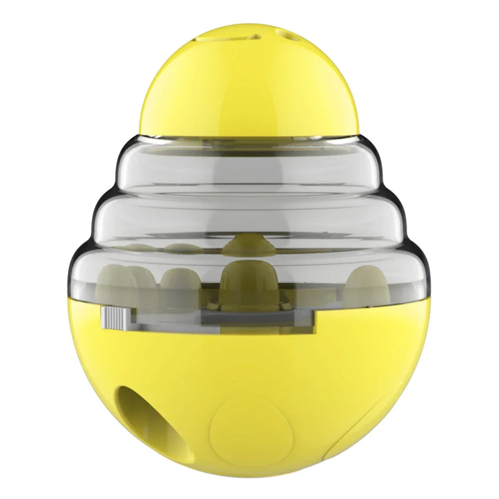 Dog Treat Tumbler Dispenser Toy - IQ Rolling Feeder