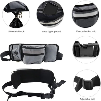 Dog Treat Training Pouch - Hands-Free Waist Bag