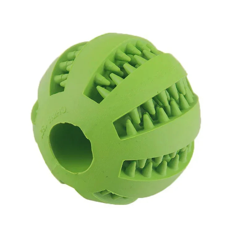 Dog Treat Feeder Chew Ball - Tooth Cleaning & Non-Toxic