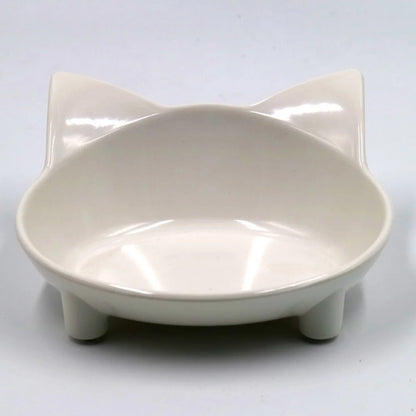 Cat Food & Water Bowl Set - Non-Slip, Safe & Colourful