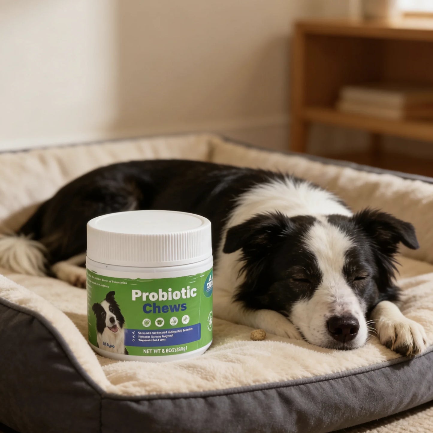 Dog Probiotic Chews – Gut Health & Immunity Support for All Ages (250g)