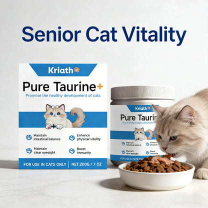 Cat Taurine Powder – Heart Health & Vision Support Supplement for Kittens & Cats