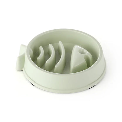 Slow Feed Pet Bowl - Anti-Choke, Non-Slip for Cats & Dogs