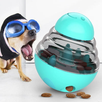 Dog Treat Tumbler Dispenser Toy - IQ Rolling Feeder