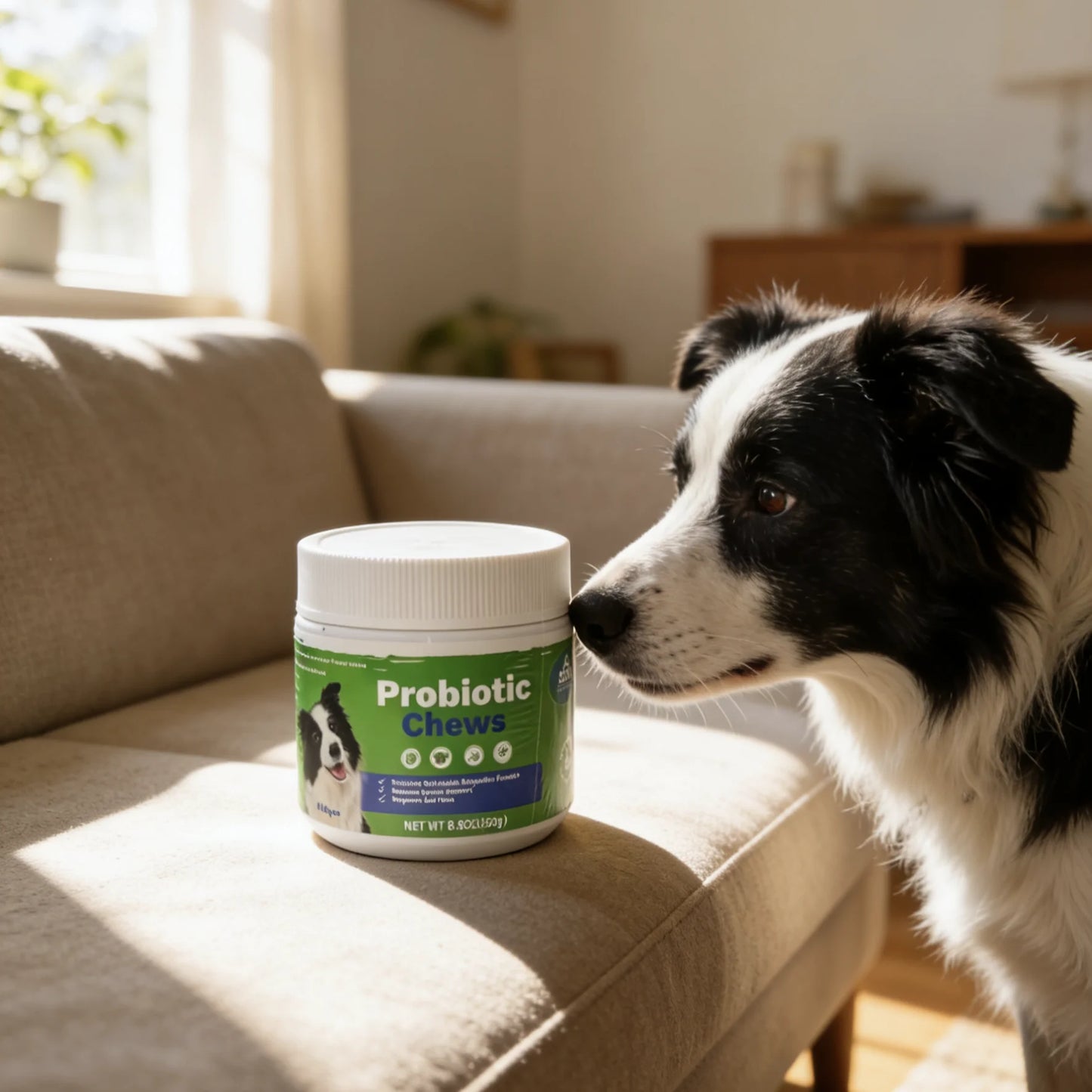 Dog Probiotic Chews – Gut Health & Immunity Support for All Ages (250g)