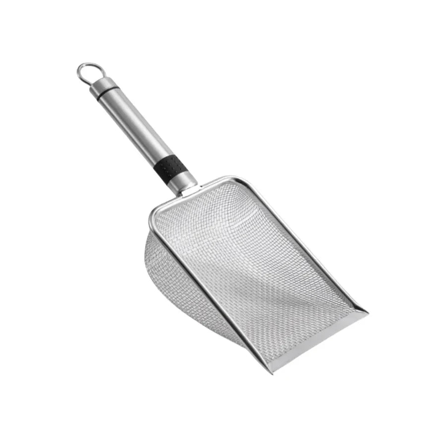 Stainless Steel Cat Litter Scoop - Ergonomic & Rust-Resistant