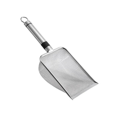 Stainless Steel Cat Litter Scoop - Ergonomic & Rust-Resistant