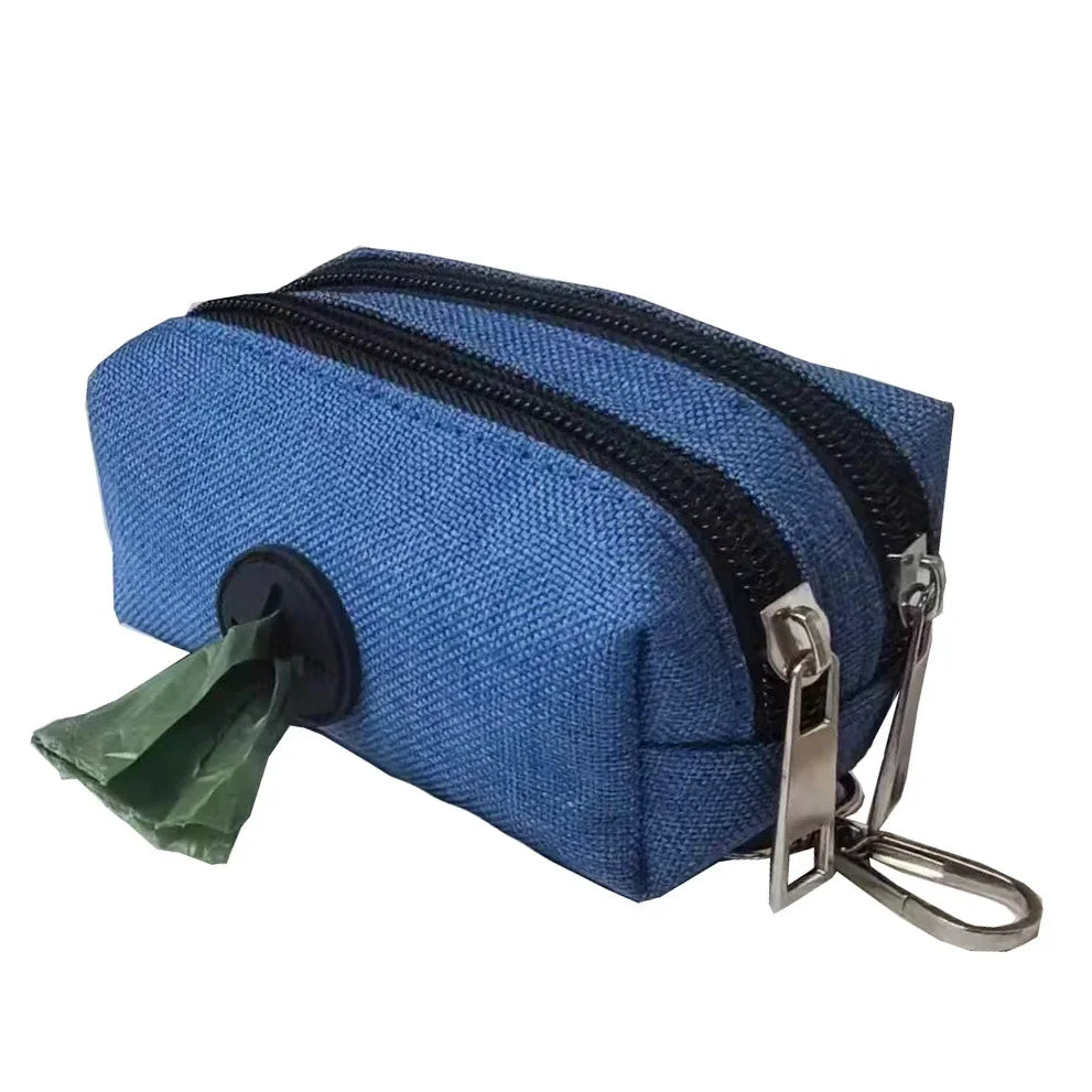 Dog Poop Bag Dispenser Storage Bag - Walking Waste Carrier