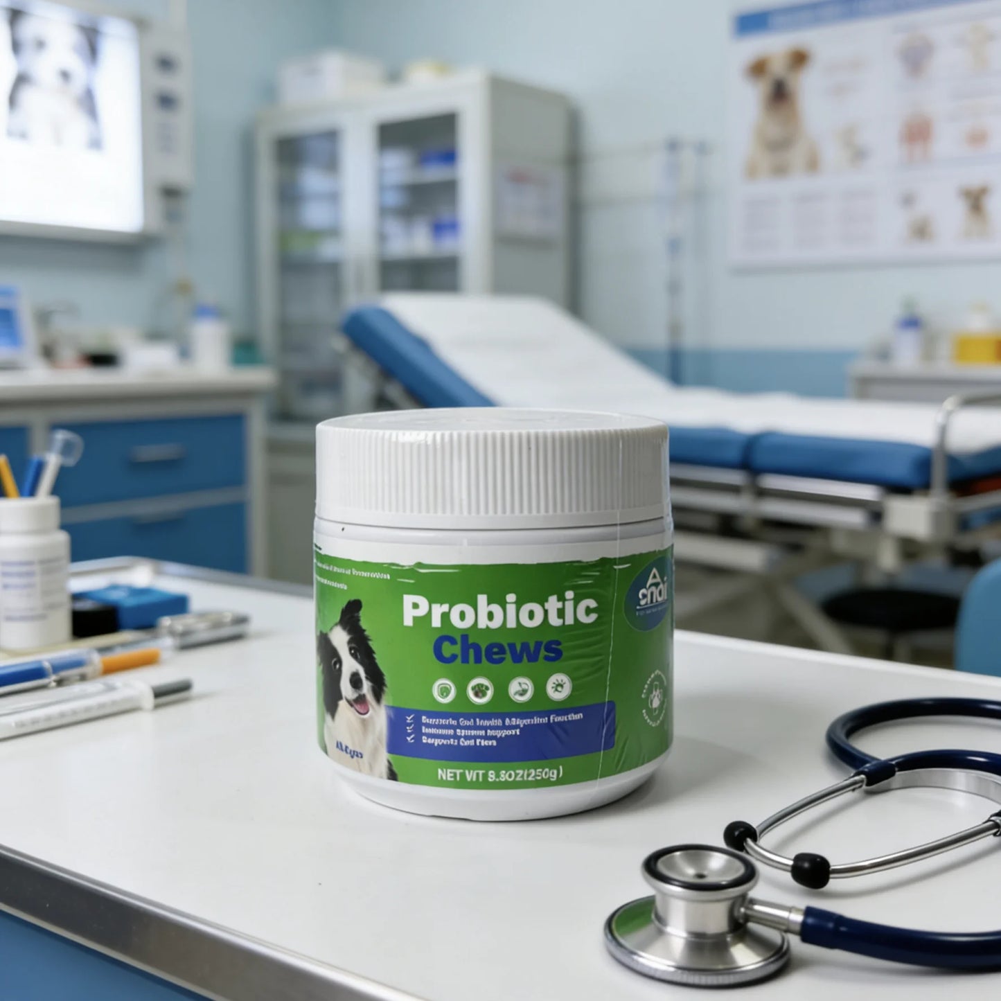 Dog Probiotic Chews – Gut Health & Immunity Support for All Ages (250g)