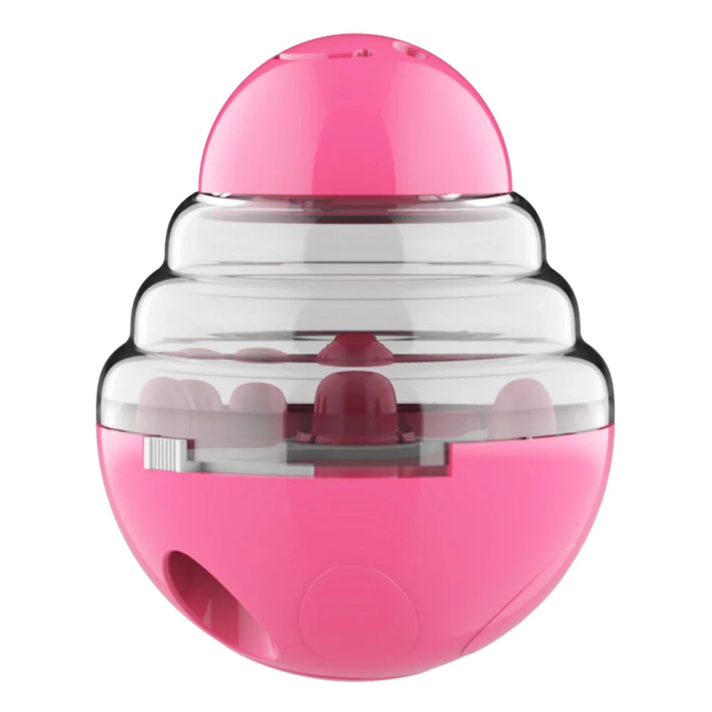 Dog Treat Tumbler Dispenser Toy - IQ Rolling Feeder