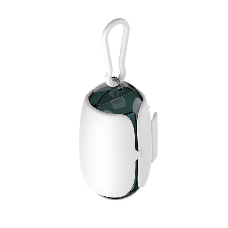 Dog Poop Bag Dispenser & Bags - Portable Pick-Up Holder