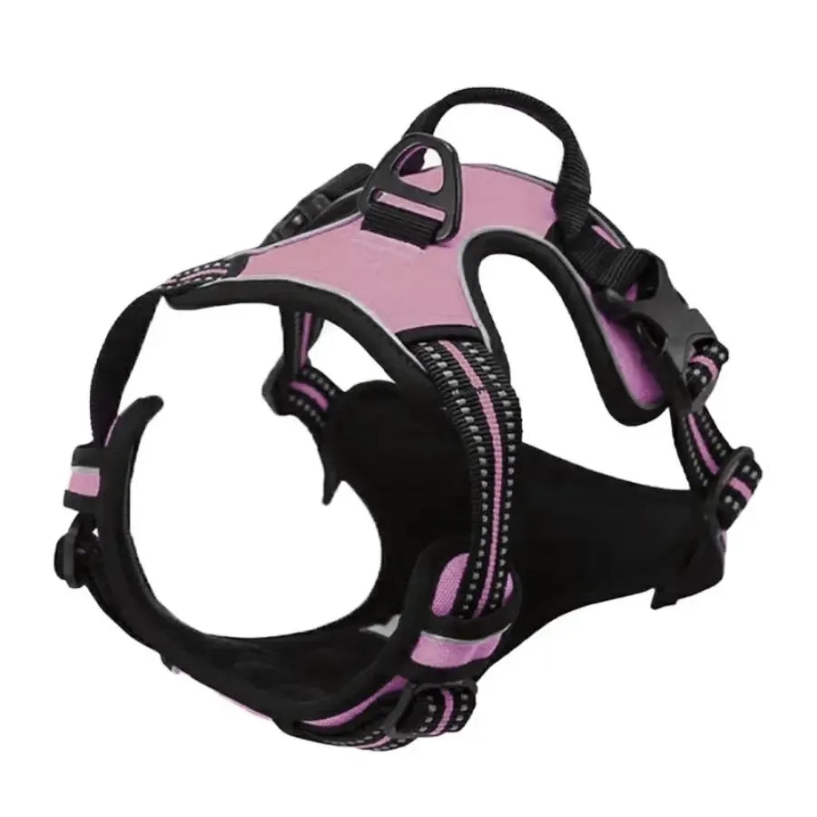Dog Harness, Collar & Leash Set - Leather Puppy Accessories