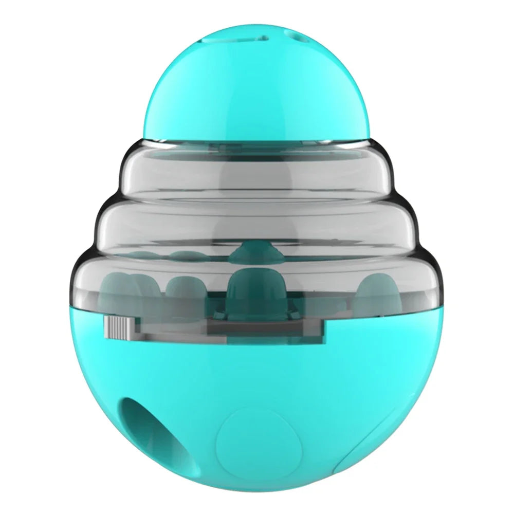 Dog Treat Tumbler Dispenser Toy - IQ Rolling Feeder