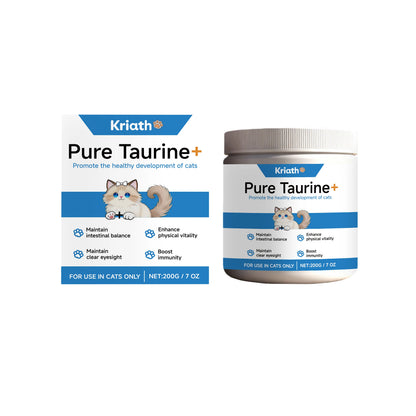 Cat Taurine Powder – Heart Health & Vision Support Supplement for Kittens & Cats