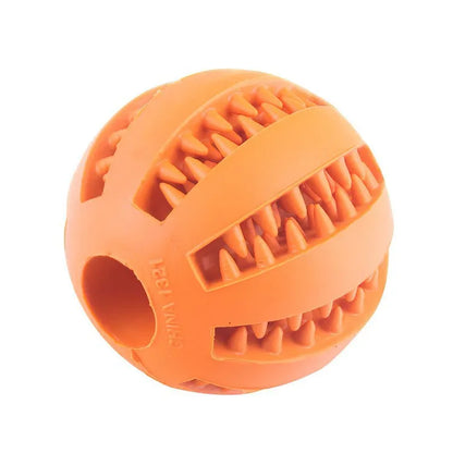 Dog Treat Feeder Chew Ball - Tooth Cleaning & Non-Toxic