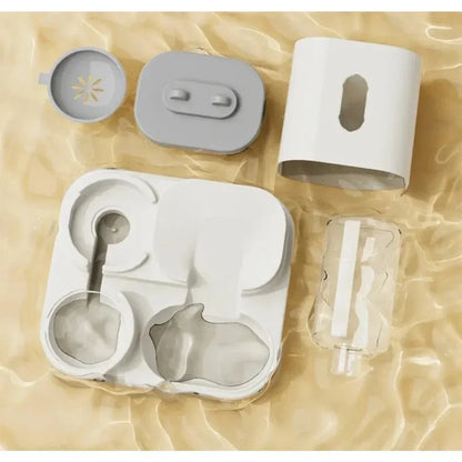 2-in-1 Gravity Pet Feeder & Water Dispenser - 2L