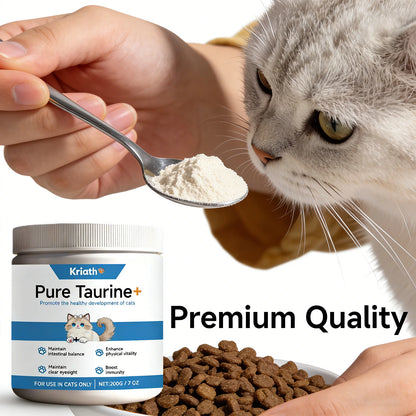 Cat Taurine Powder – Heart Health & Vision Support Supplement for Kittens & Cats