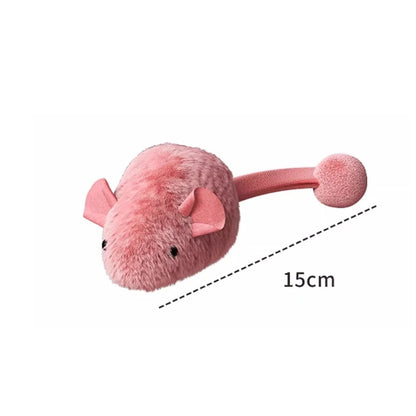 Interactive Luminous Mouse Plush Cat Toy - Glow in the Dark