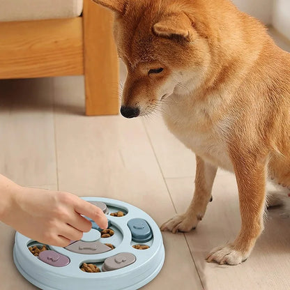 Dog Slow Feeder Hiding Bowl - Interactive Boredom Buster