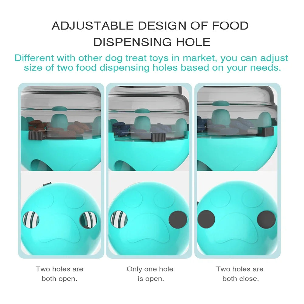 Dog Treat Tumbler Dispenser Toy - IQ Rolling Feeder