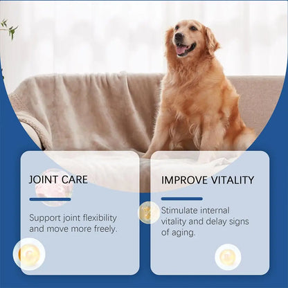 Senior Dog Trace Mineral Tablets – Joint, Immunity & Coat Health Supplement (80 Tablets)
