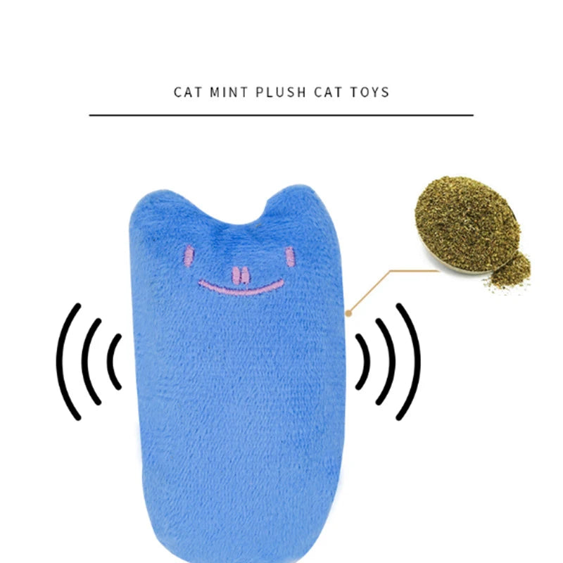 Cat Catnip Chew Toy - Mini Teeth Grinding Plush