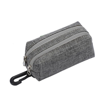 Dog Poop Bag Dispenser Storage Bag - Walking Waste Carrier