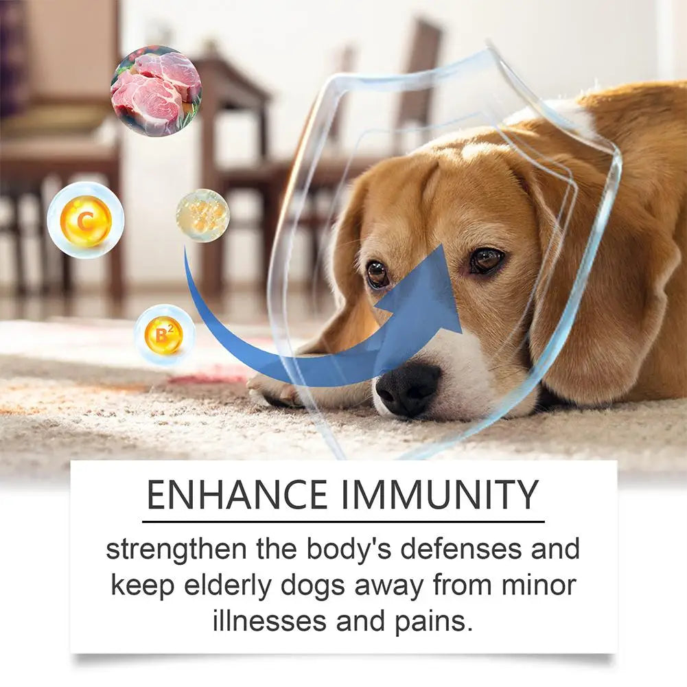 Senior Dog Trace Mineral Tablets – Joint, Immunity & Coat Health Supplement (80 Tablets)