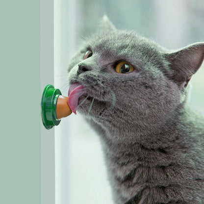 Cat Catnip Licking Candy – Fish Gel Energy Ball Snack to Boost Hydration