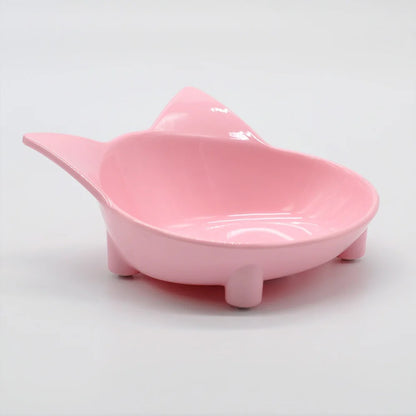 Cat Food & Water Bowl Set - Non-Slip, Safe & Colourful