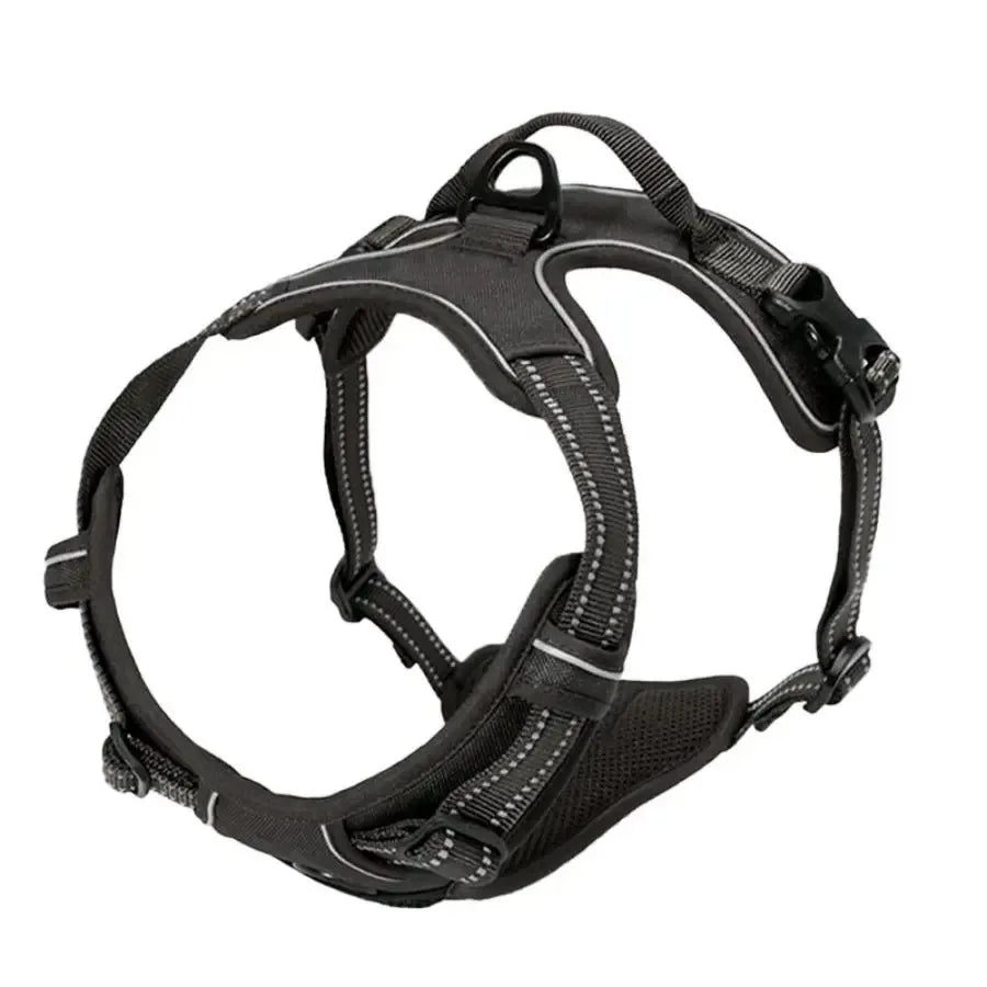 Dog Harness, Collar & Leash Set - Leather Puppy Accessories
