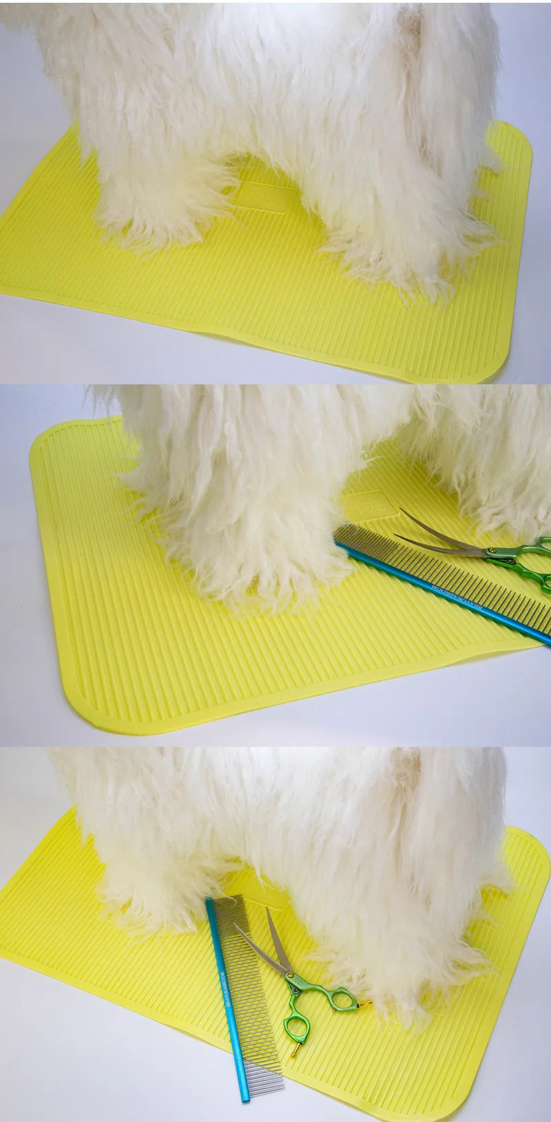 Pet Grooming Silicone Mat - Non-Slip Bath & Grooming Tool